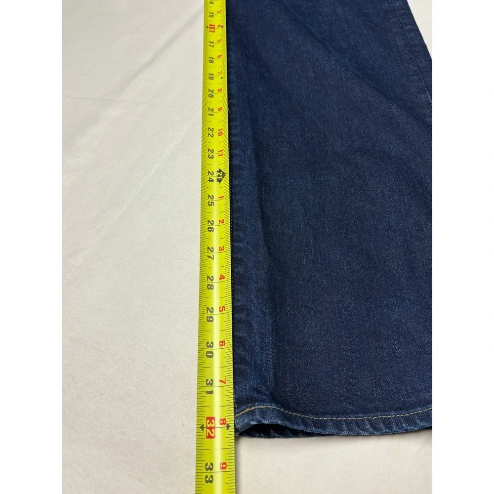 Polo Ralph Lauren Classic Fit Mens Indigo Blue Stretch Denim Jeans‎ 36x32